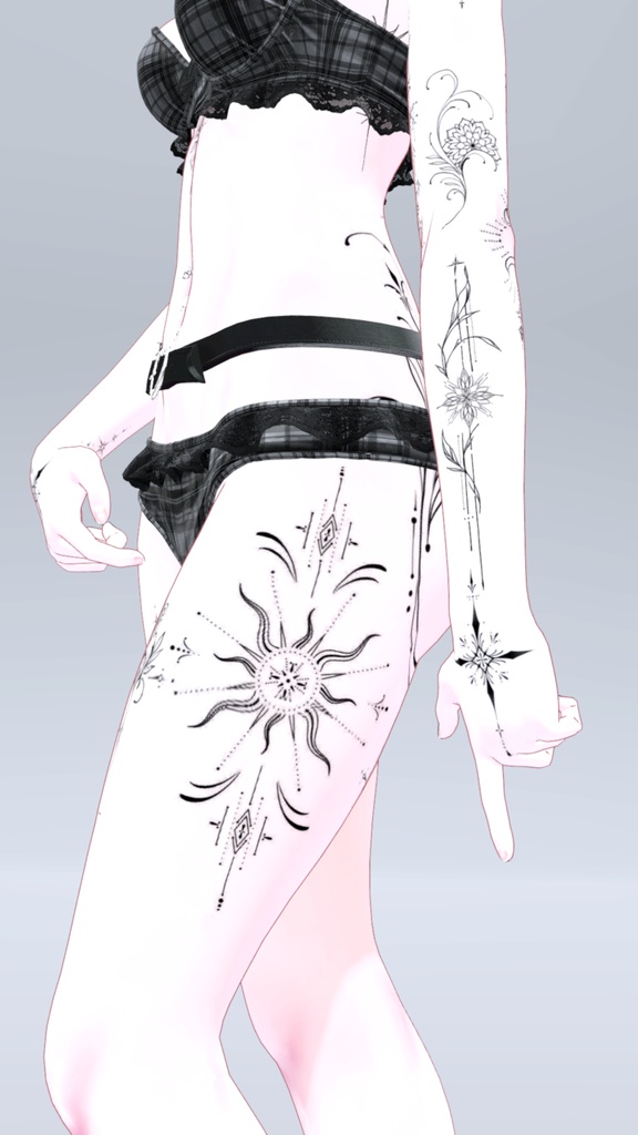 Kikyo Mystic Tattoos 入れ墨「桔梗」