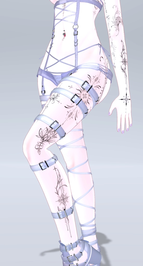 Moe Mystic Tattoos 入れ墨 *テクスチャ* / HD 「萌」