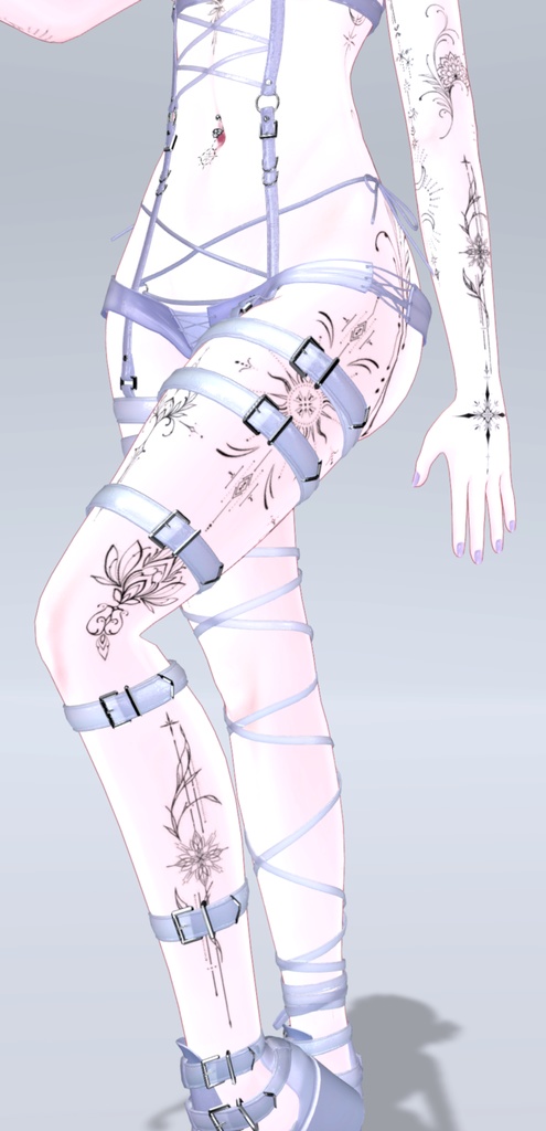 Moe Mystic Tattoos 入れ墨 *テクスチャ* / HD 「萌」