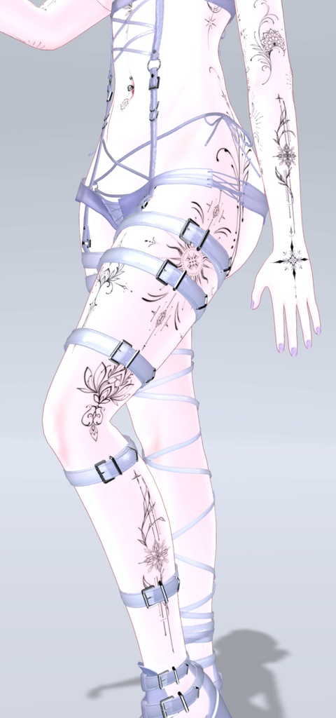 Moe Mystic Tattoos 入れ墨 *テクスチャ* / HD 「萌」