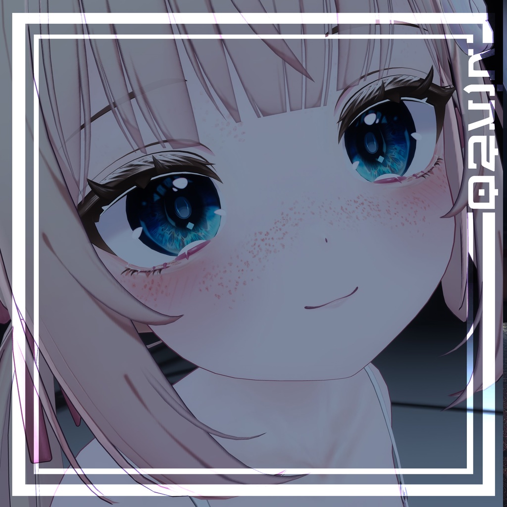Chiffon Perfect Lashes&RealEyes-Freckles 完璧なまつげ - 目 4K
