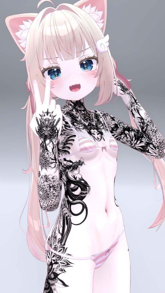 Chiffon Oni Tattoos 入れ墨「シフォン」