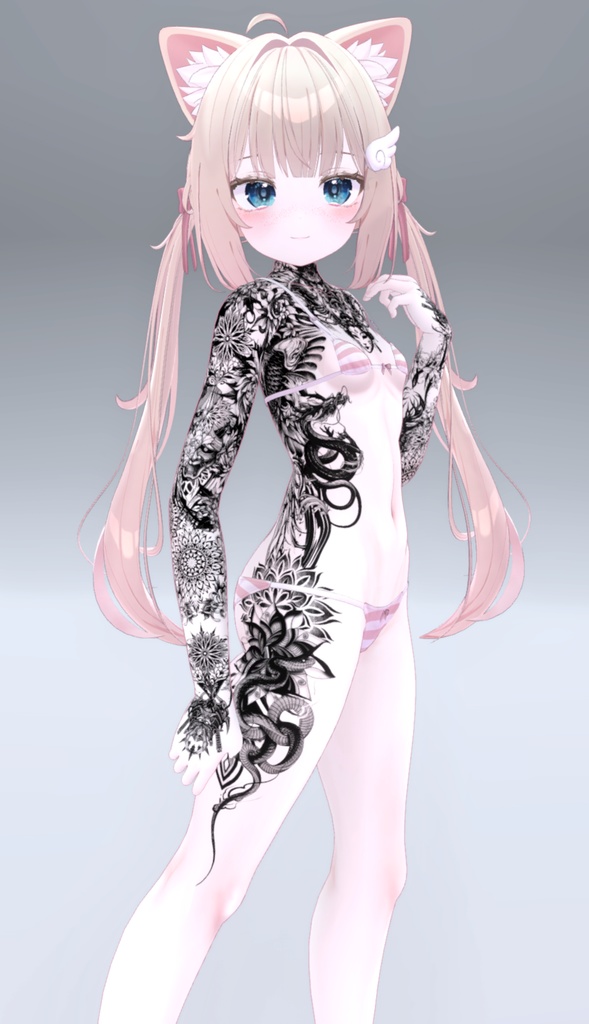 Chiffon Oni Tattoos 入れ墨「シフォン」