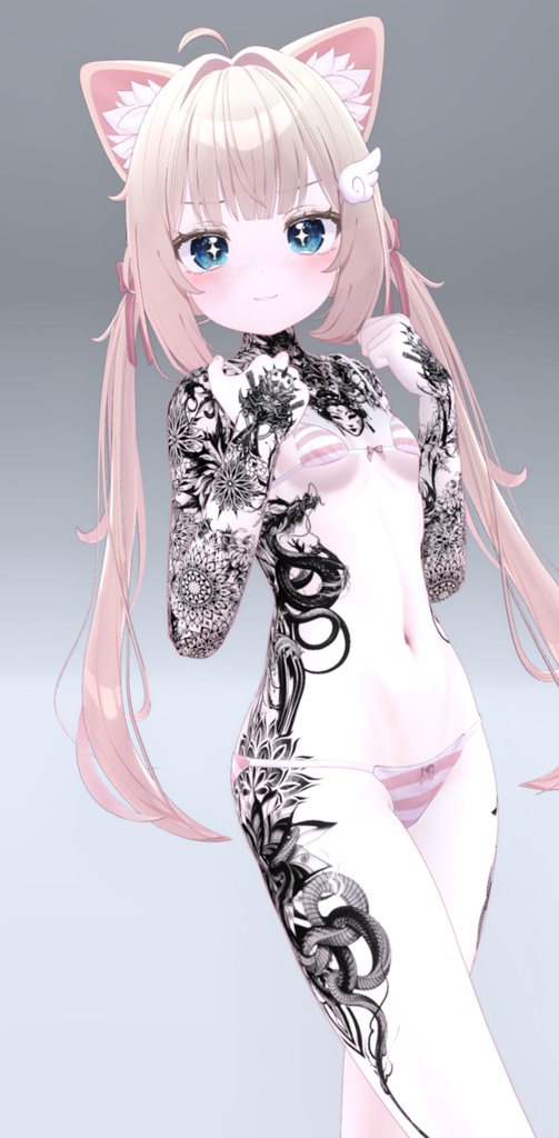 Chiffon Oni Tattoos 入れ墨「シフォン」