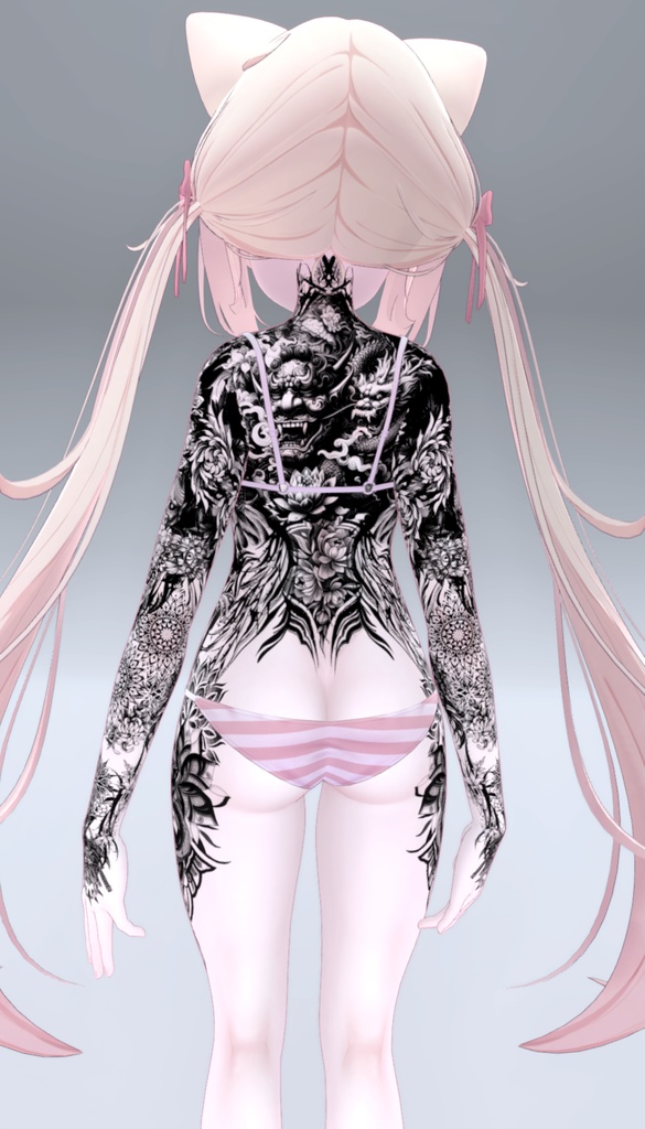 Chiffon Oni Tattoos 入れ墨「シフォン」