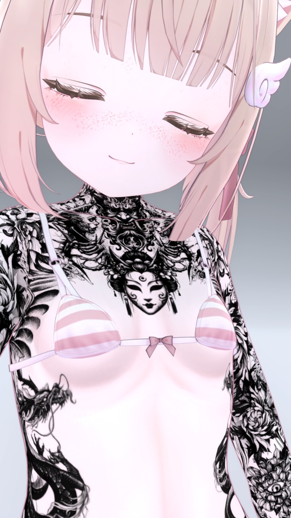 Chiffon Oni Tattoos 入れ墨「シフォン」