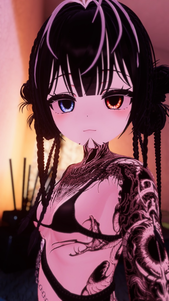 Belzebu Tattoo "Textures" Manuka 入れ墨 *テクスチャ* モデル「マヌカ」/HD