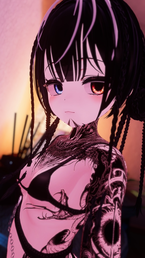 Belzebu Tattoo "Textures" Manuka 入れ墨 *テクスチャ* モデル「マヌカ」/HD