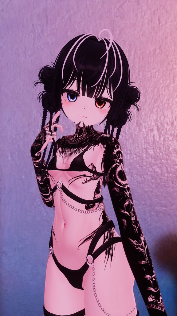 Belzebu Tattoo "Textures" Manuka 入れ墨 *テクスチャ* モデル「マヌカ」/HD