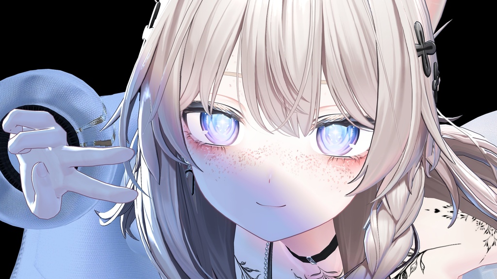 Shinano Perfect Lashes&RealEyes-Freckles 完璧なまつげ - 目 4K