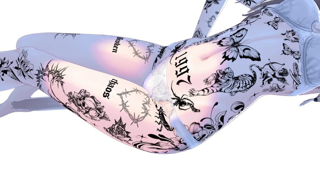 °⛧Traditional Tattoos ⛧° 4k Textures 入れ墨 *テクスチャ*