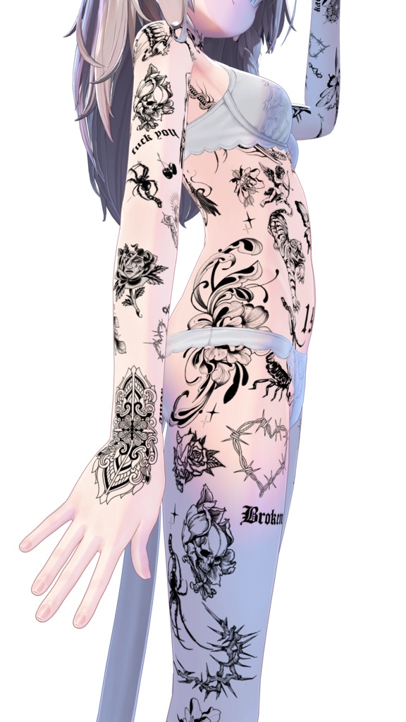 °⛧Traditional Tattoos ⛧° 4k Textures 入れ墨 *テクスチャ*