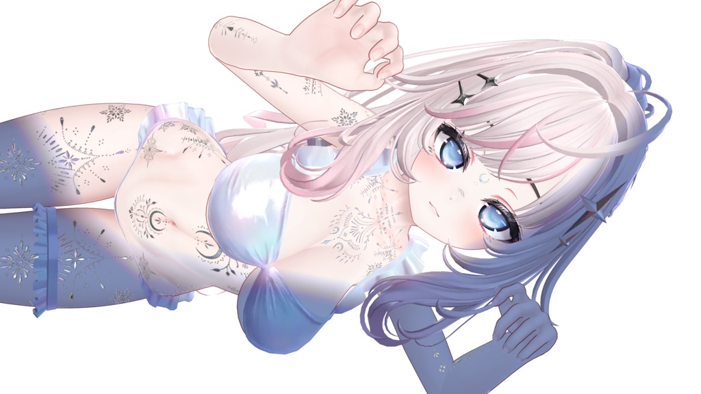 【Airi Snow 愛莉】-Eyes+Makeup+Body Tex HD