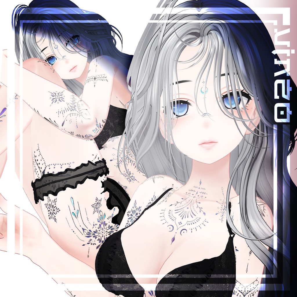 【Shinra Snow 森羅】-Eyes+Makeup+Body Tex HD