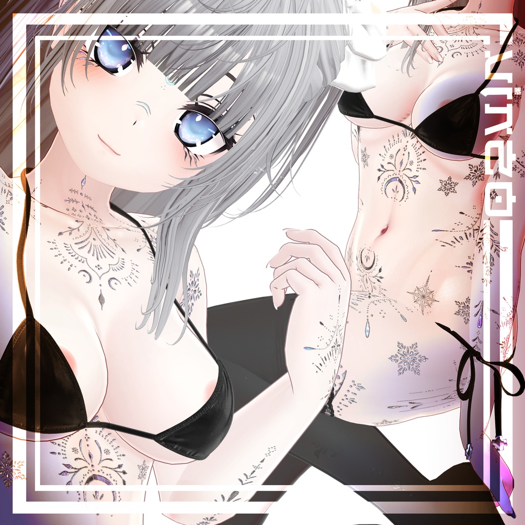 【Selestia Snow セレスティア】-Eyes+Makeup+Body Tex HD