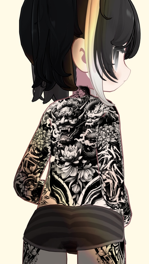 【Kipfel Oni Tattoos キプフェル 】4k Tattoos