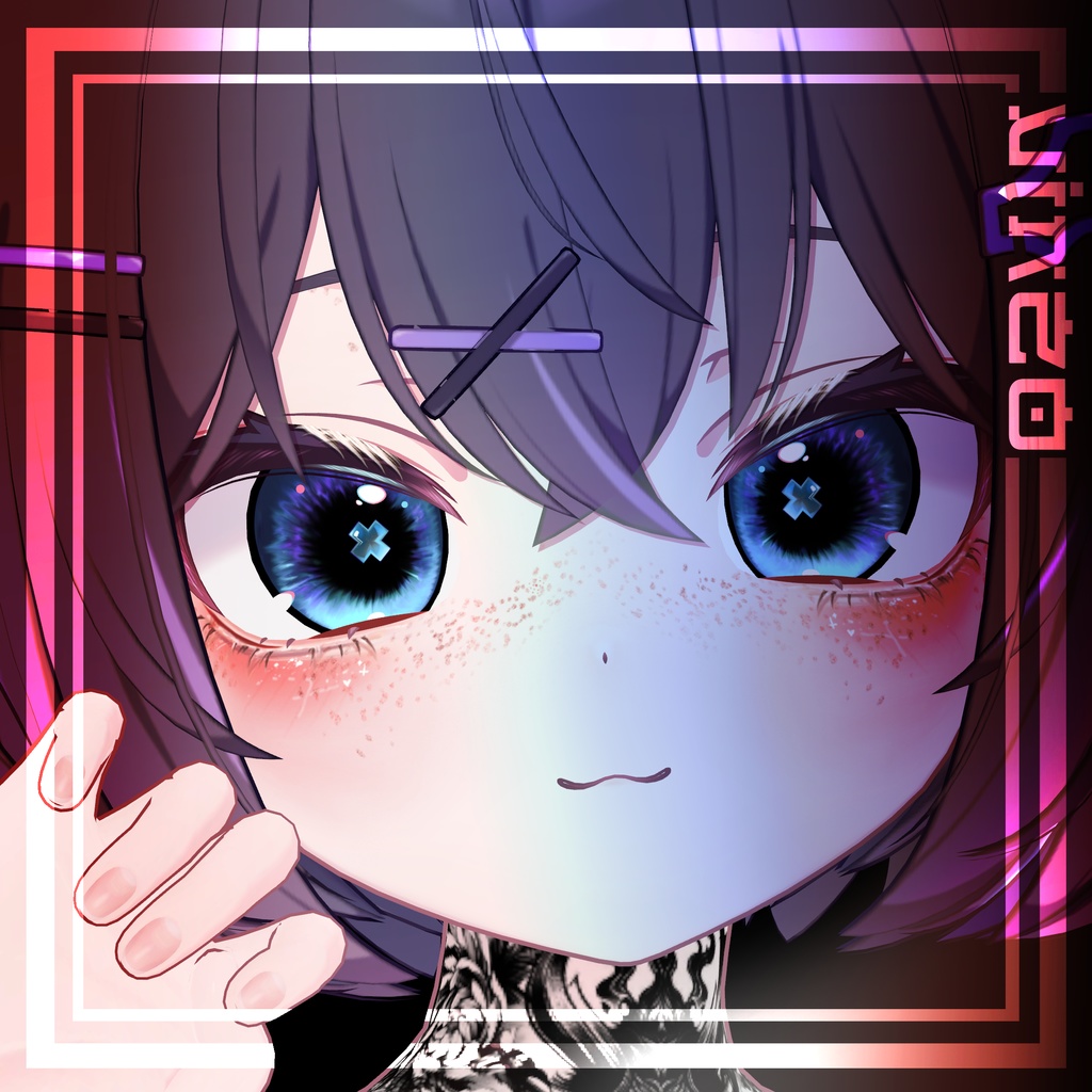 Chocolat Perfect Lashes&RealEyes-Freckles 完璧なまつげ - 目 4K