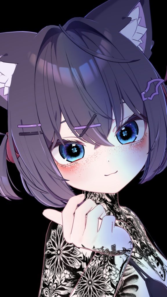 Chocolat Perfect Lashes&RealEyes-Freckles 完璧なまつげ - 目 4K