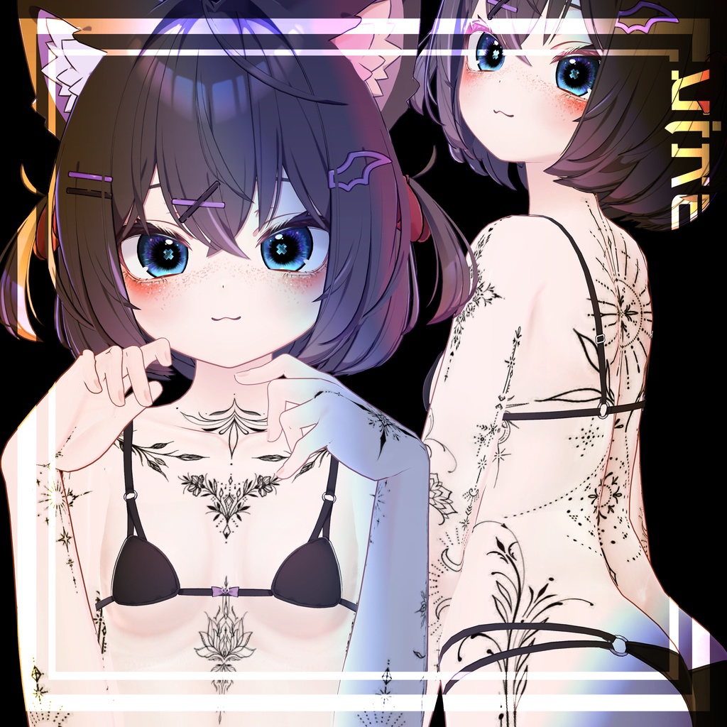 【Chocolat Mystic Tattoos ショコラ】4k Tattoos