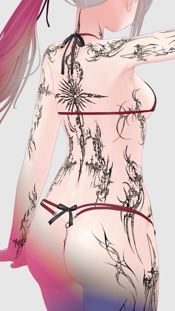 【Cybersigilism Tattoos】4k Textures 入れ墨 *テクスチャ* /HD