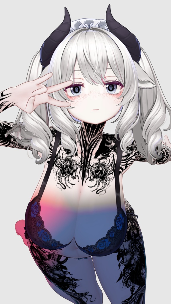 【Milltina Gothic ショコラ】4k Tattoos