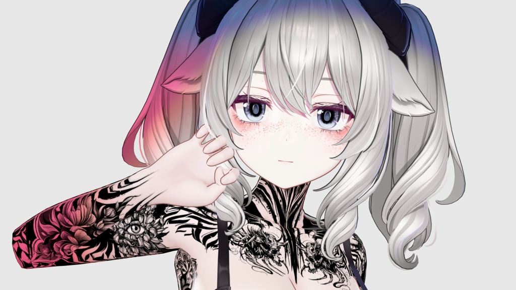【Milltina Gothic ショコラ】4k Tattoos