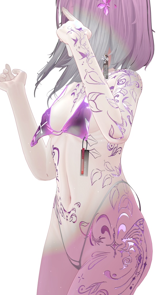 ঔৣ☬Pixie Tattoos Shinano ☬ঔৣ -Eyes+Makeup+Body Tex HD