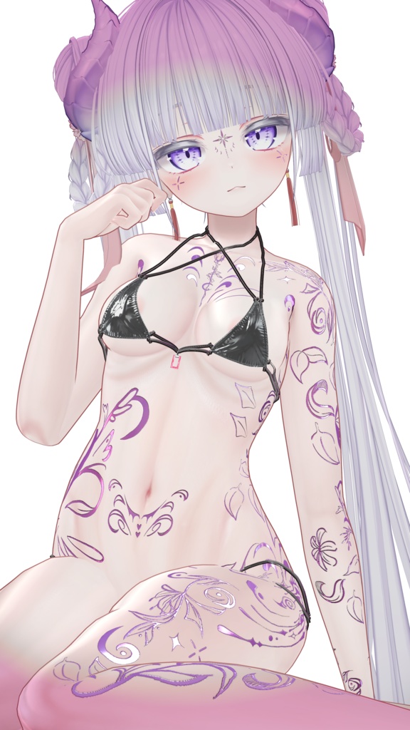 ঔৣ☬Pixie Tattoos Airi☬ঔৣ -Eyes+Makeup+Body Tex HD