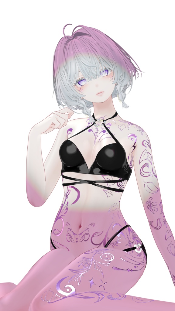 ☬Pixie Tattoos Shinra☬ -Eyes+Makeup+Body Tex HD