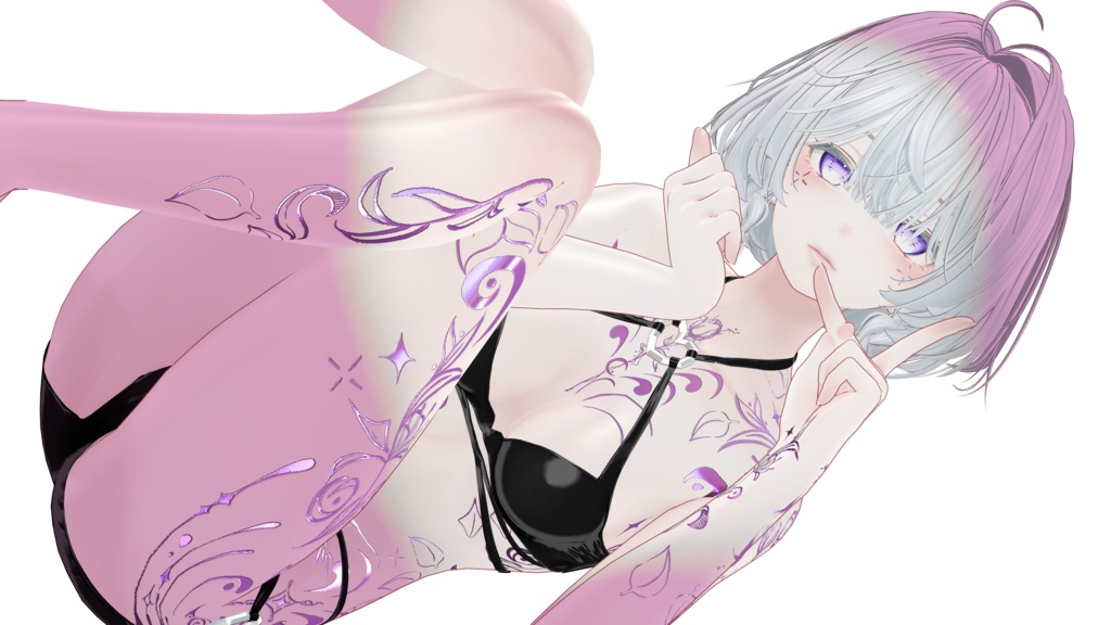 ☬Pixie Tattoos Shinra☬ -Eyes+Makeup+Body Tex HD