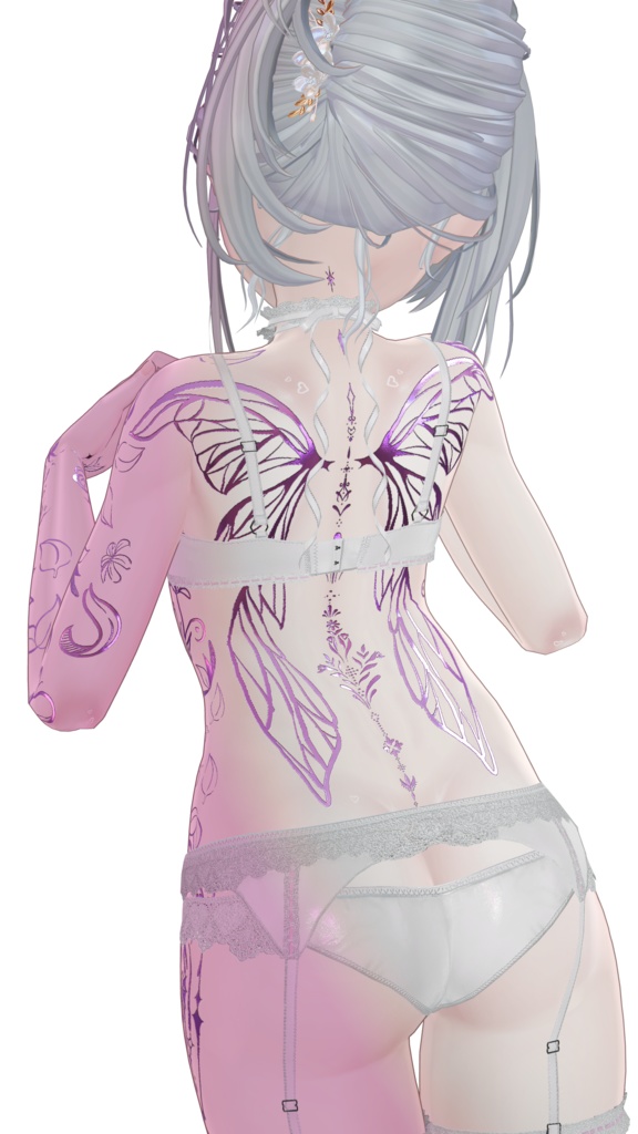 ☬Pixie Tattoos Manuka☬ -Eyes+Makeup+Body Tex HD