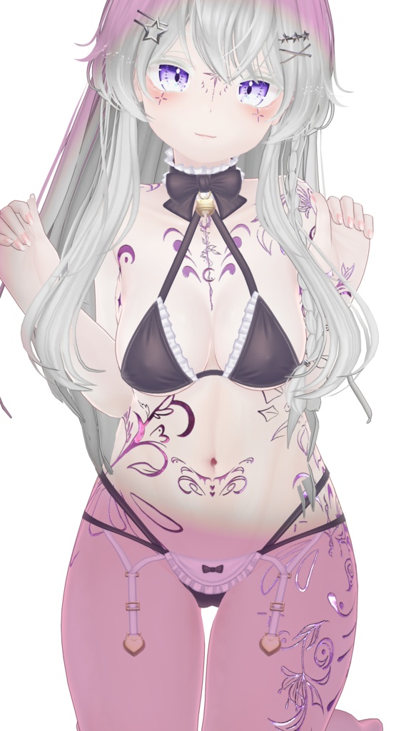 ☬Pixie Tattoos Selestia☬ -Eyes+Makeup+Body Tex HD