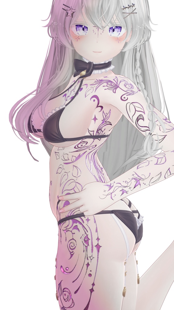 ☬Pixie Tattoos Selestia☬ -Eyes+Makeup+Body Tex HD