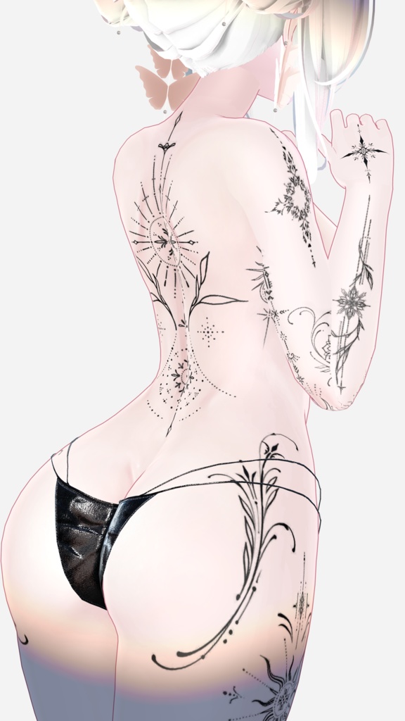 ルルネ【Mystic Tattoos】Rurune 4k Textures 入れ墨 *テクスチャ* /HD