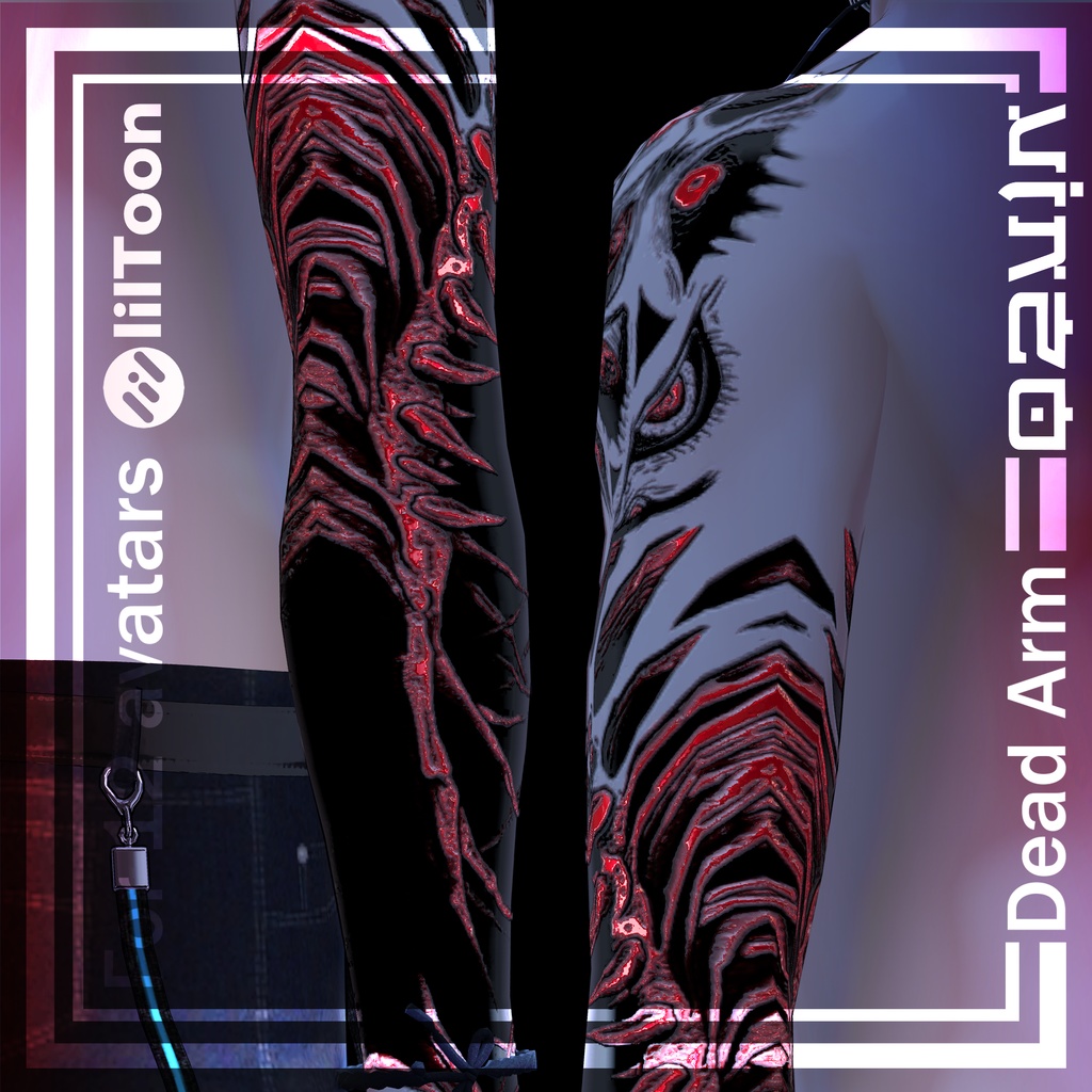 【Dead Arm Tattoo】4k Textures 入れ墨 *テクスチャ* /HD