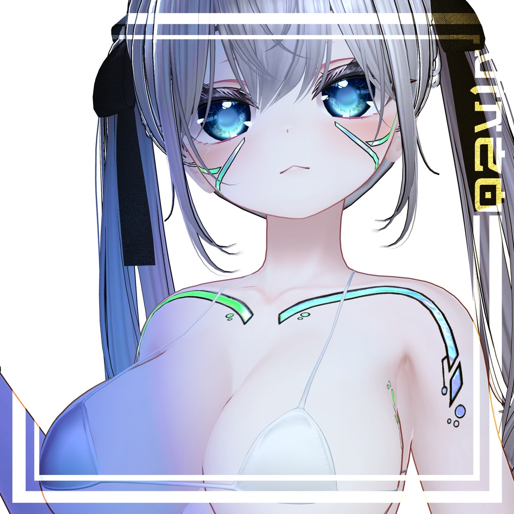 【Cyber Space Tattoos】 4k Textures 入れ墨 *テクスチャ* /HD