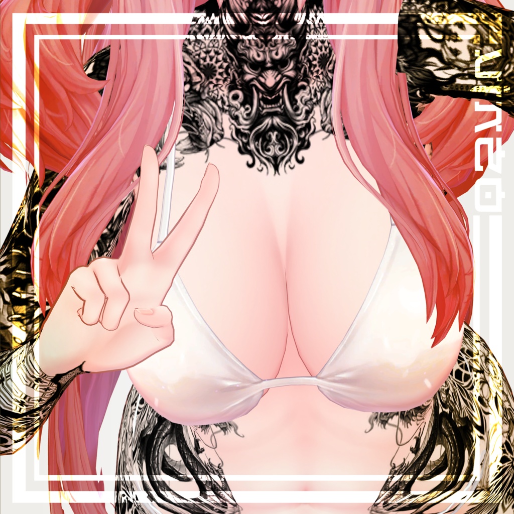 【Liloumois-Oni Tattoos】 4k Textures 入れ墨 *テクスチャ* HD