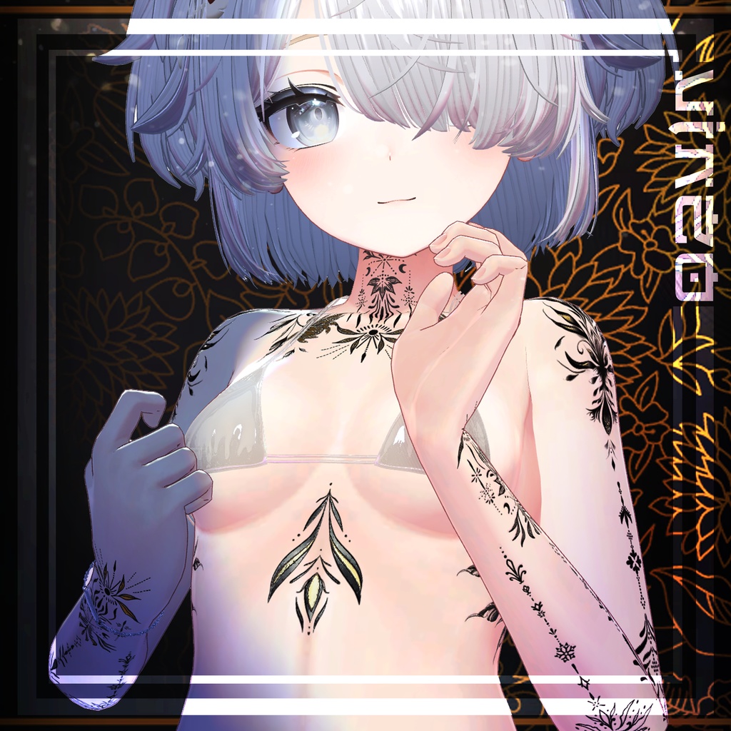 ⚜️Gold Tattoos⚜️ 4k Textures 入れ墨 *テクスチャ* /HD