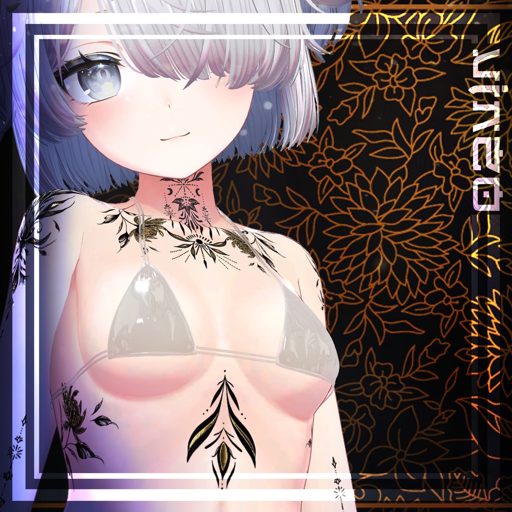 ⚜️Gold Tattoos⚜️ 4k Textures 入れ墨 *テクスチャ* /HD