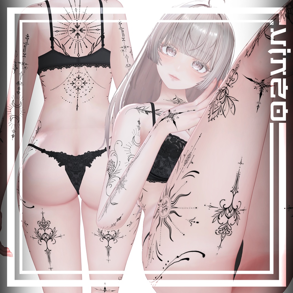 【𖦹 Lumina Mystic Tattoos ルミナ𖦹 】 4k Tattoos HD