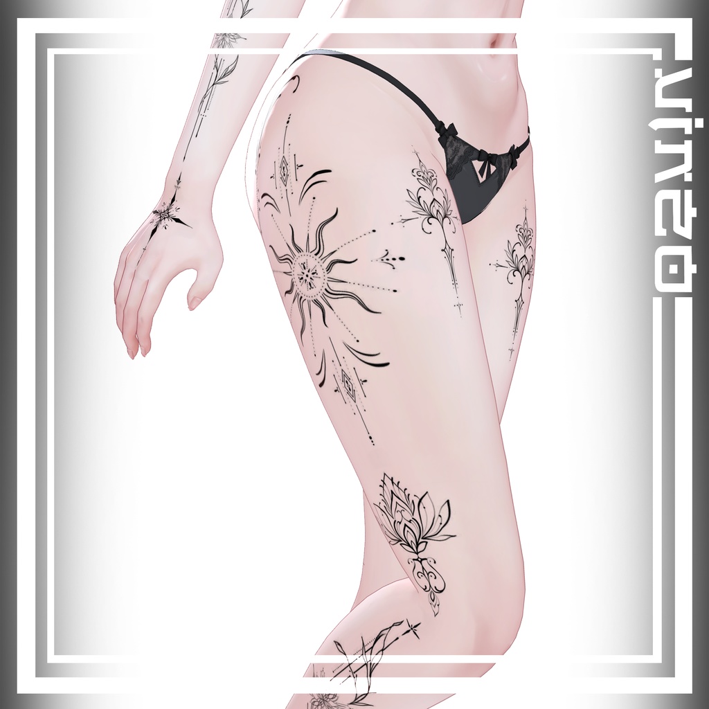 【𖦹 Lumina Mystic Tattoos ルミナ𖦹 】 4k Tattoos HD