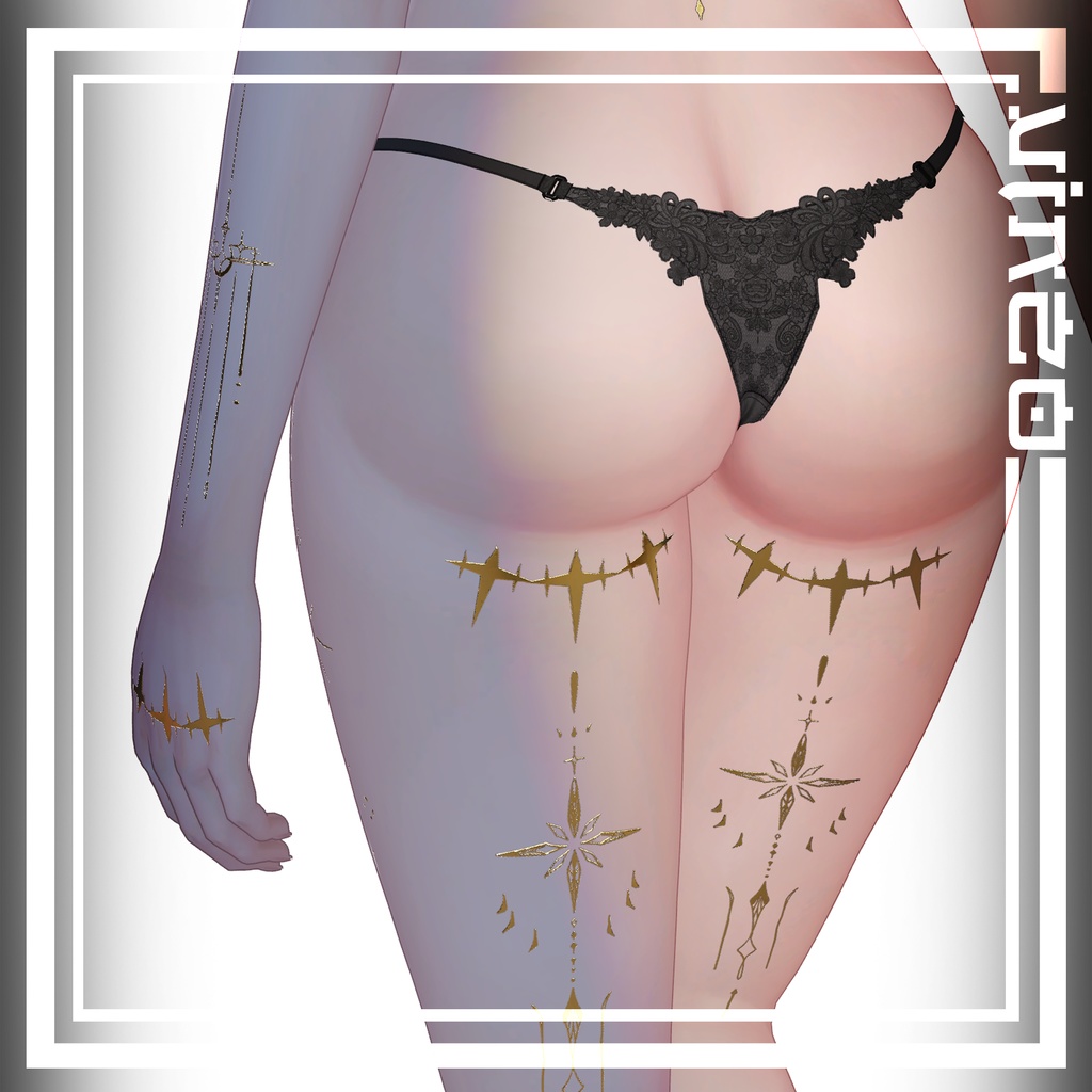 𓆩♡Venus Tattoos Lumina ♡𓆪 入れ墨 *テクスチャ*ルミナ/4k HD