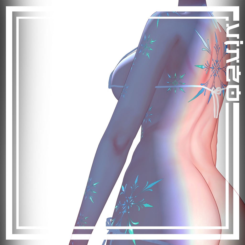 ⟡⋆˙❄️Christmas Tattoos❄️ ˙⋆⟡14 avatars 入れ墨 *テクスチャ* /HD 4k Textures