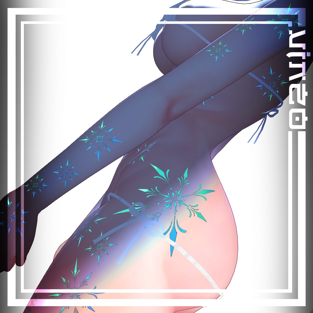 ⟡⋆˙❄️Christmas Tattoos❄️ ˙⋆⟡14 avatars 入れ墨 *テクスチャ* /HD 4k Textures