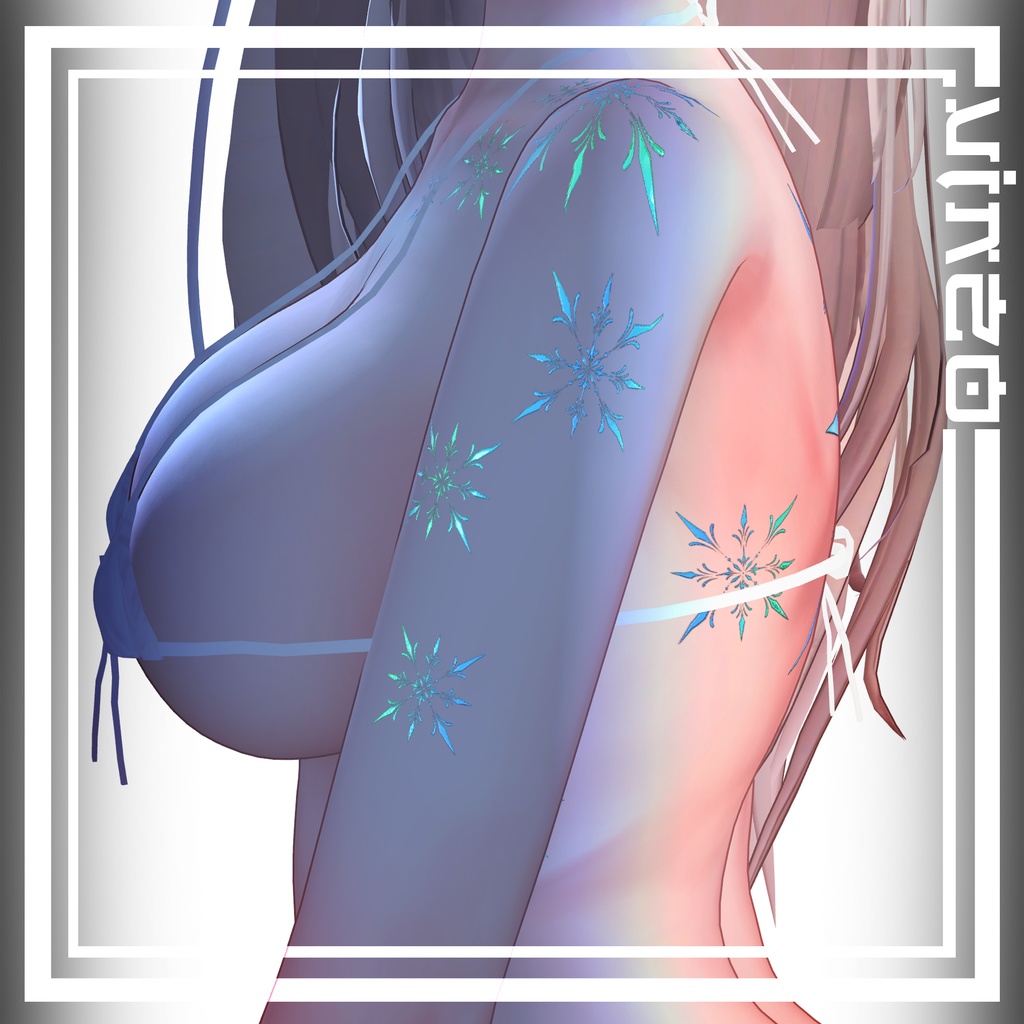 ⟡⋆˙❄️Christmas Tattoos❄️ ˙⋆⟡14 avatars 入れ墨 *テクスチャ* /HD 4k Textures