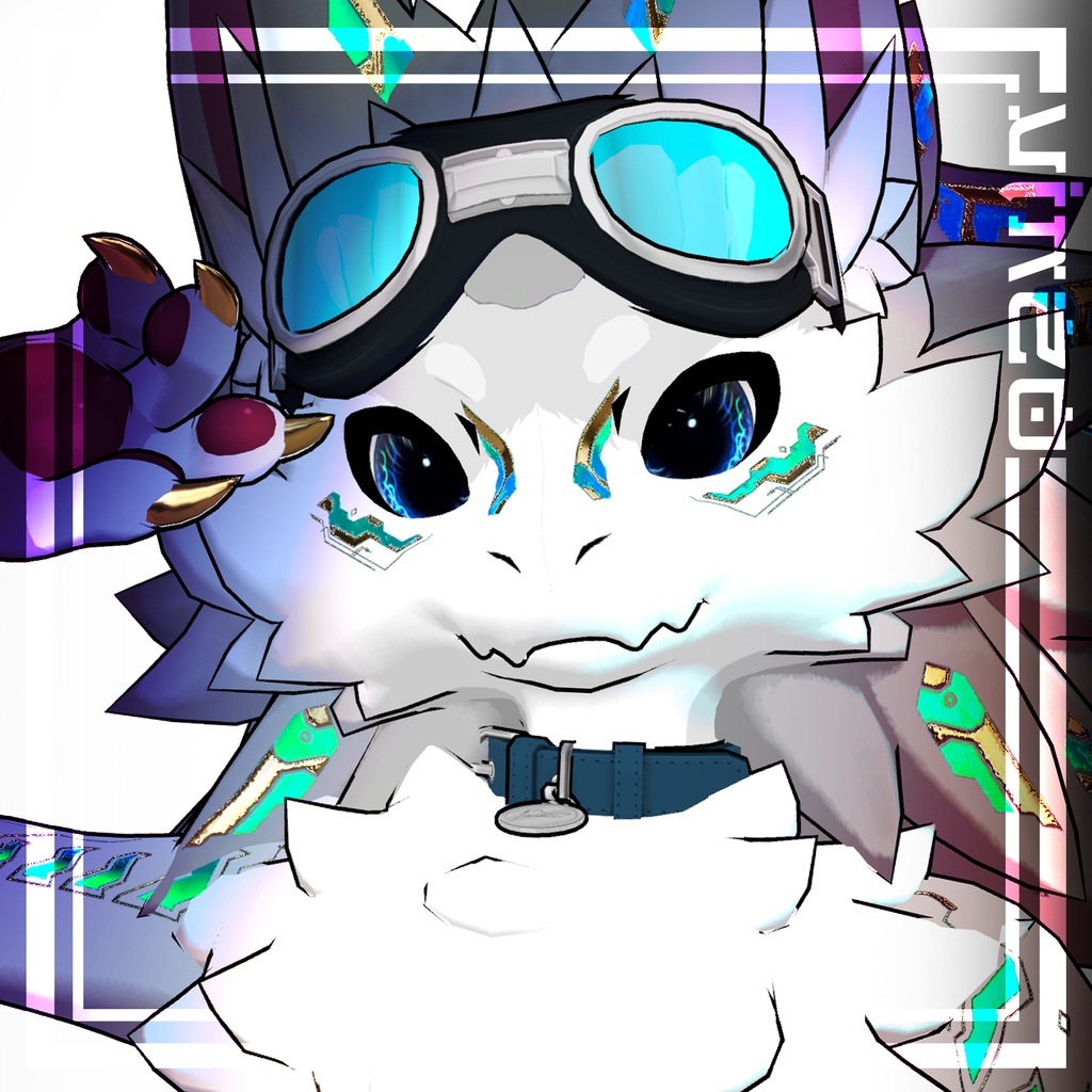 『Gold Cyberpunk Novabeast』 ウルキ -Eyes+Body Tex HD