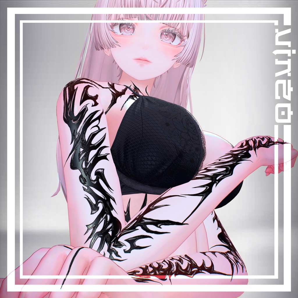 【Thorns Tattoo - 26 Avatars】 4k Textures 入れ墨 *テクスチャ* /HD