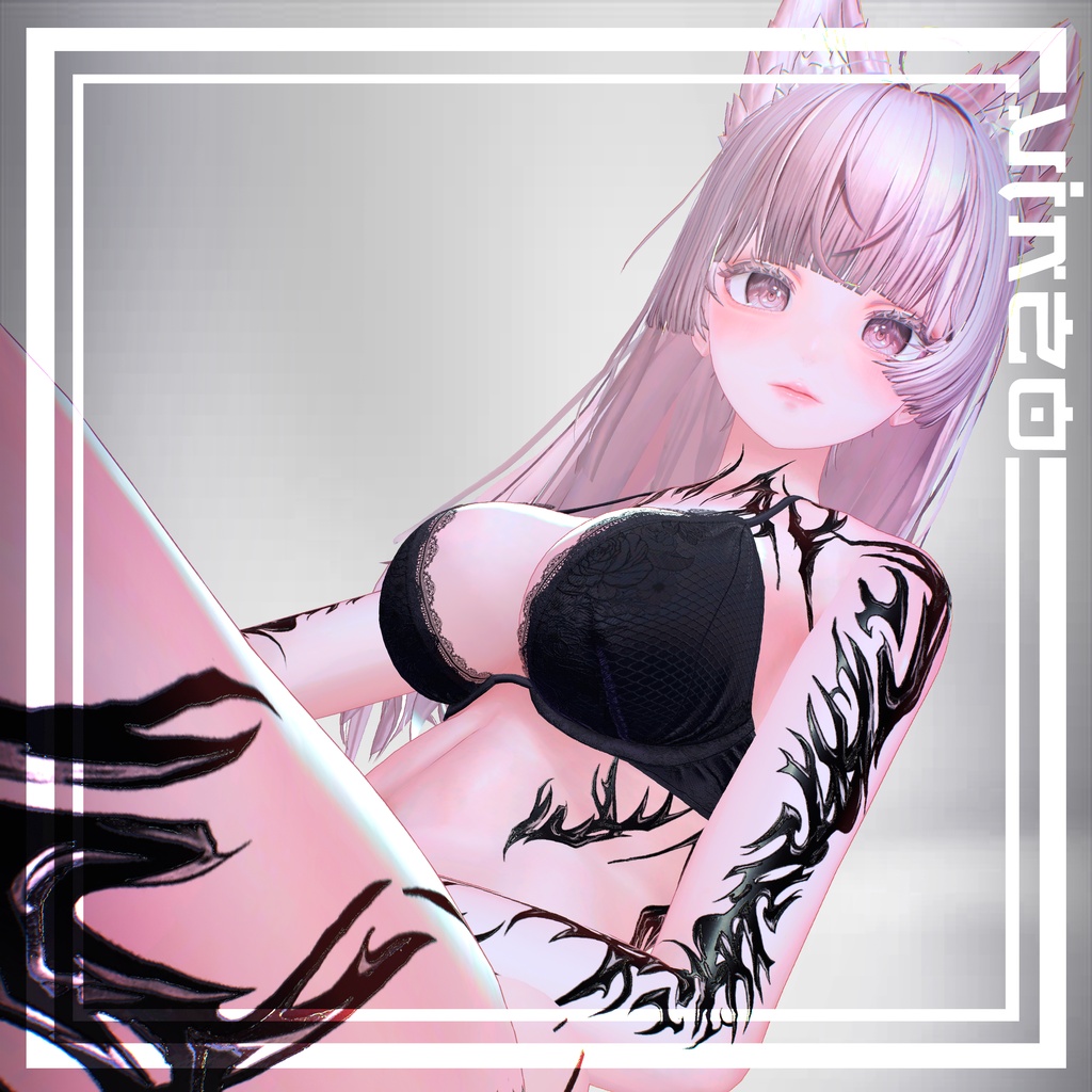 【Thorns Tattoo - 26 Avatars】 4k Textures 入れ墨 *テクスチャ* /HD