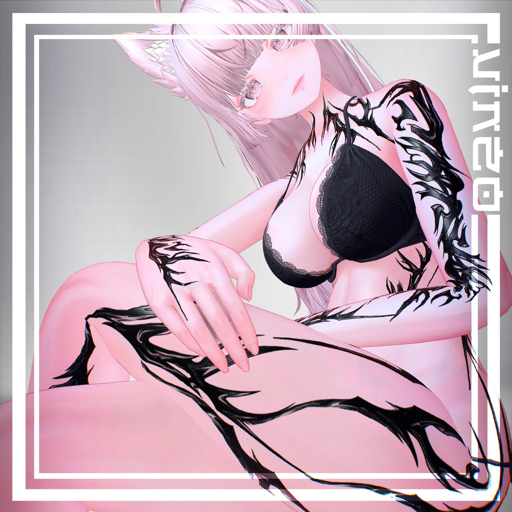【Thorns Tattoo - 26 Avatars】 4k Textures 入れ墨 *テクスチャ* /HD