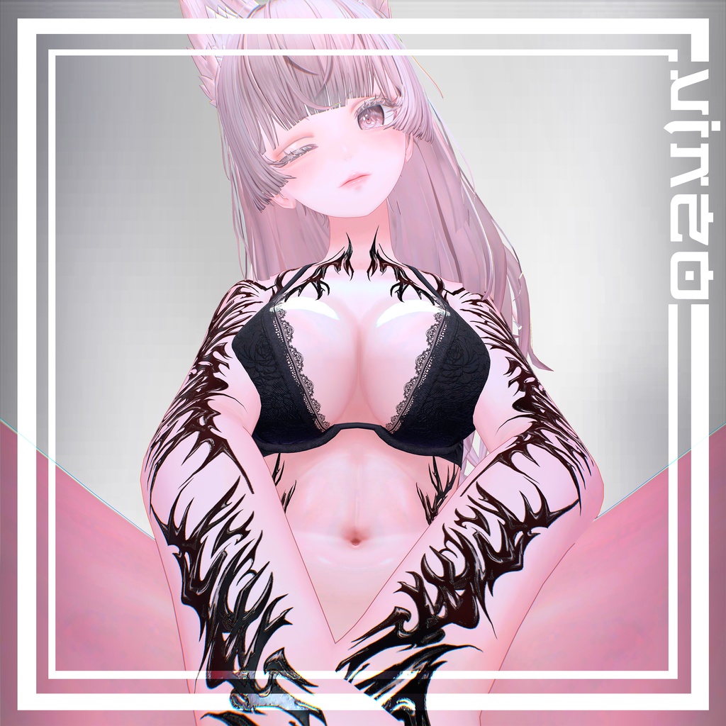 【Thorns Tattoo - 26 Avatars】 4k Textures 入れ墨 *テクスチャ* /HD